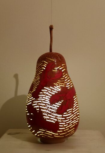 Lobster Gourd Lamp - Image 3